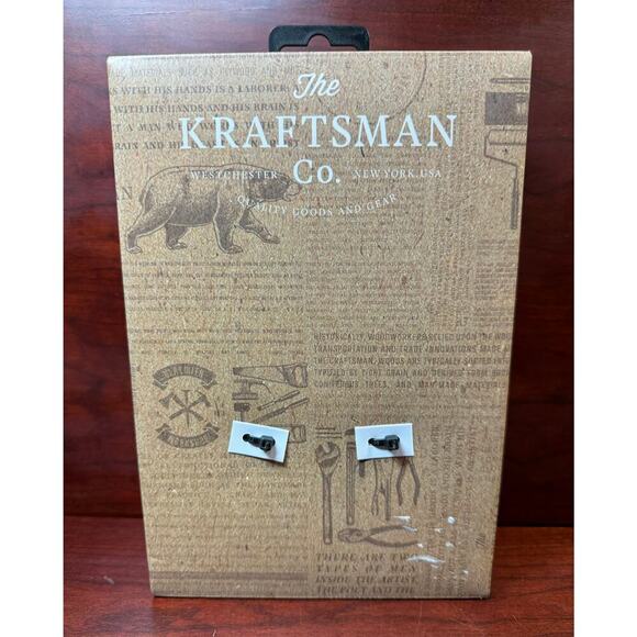 NIB The Kraftsmen Co. Cast Iron Bottle Opener Stag Wall Mounted w/ Hardware - Picture 3 of 6